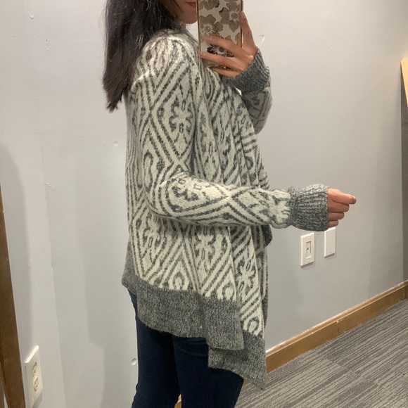 New Abercrombie wool blend cardigan in size xs/s - Picture 2 of 6